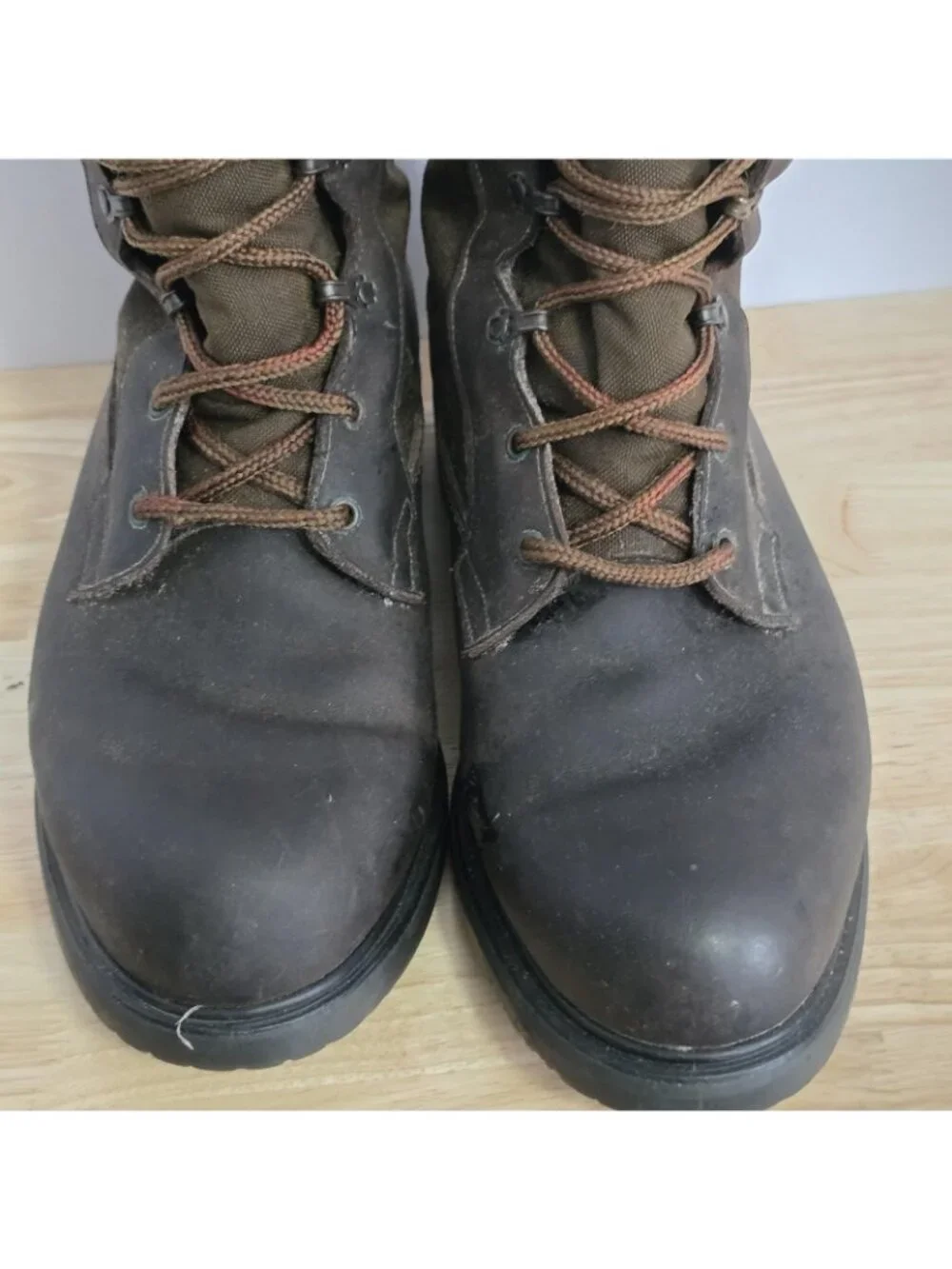 Irish Setter Boots Mens Size 13 D Brown Leather Combat Workwear Gore-Tex 17255